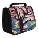 Tree Moon Night Sky Landscape Full Print Travel Pouch (Small) View2