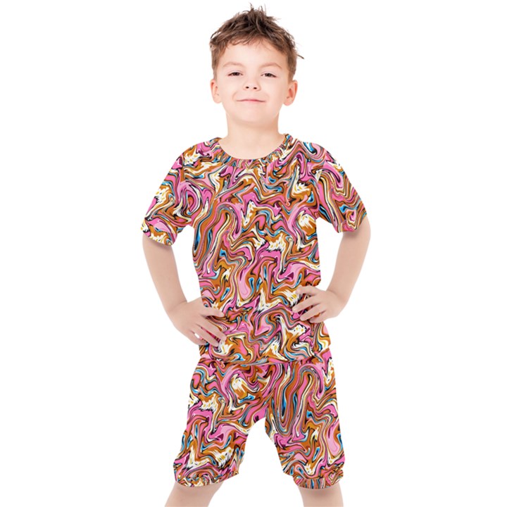 Ml 97 Kids  Tee and Shorts Set