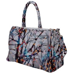 Forest Abstract Artwork Colorful Duffel Travel Bag