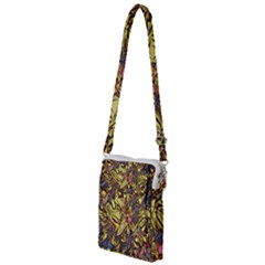 Lilies Abstract Flowers Nature Multi Function Travel Bag by Pakrebo