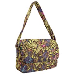 Lilies Abstract Flowers Nature Courier Bag by Pakrebo