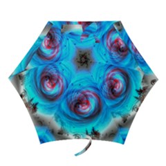 Abstract Kaleidoscope Pattern Mini Folding Umbrellas