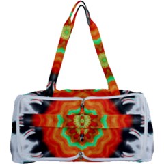 Abstract Kaleidoscope Colored Multi Function Bag by Pakrebo