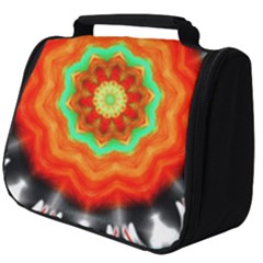 Abstract Kaleidoscope Colored Full Print Travel Pouch (big)