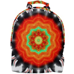 Abstract Kaleidoscope Colored Mini Full Print Backpack