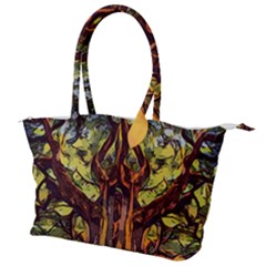 Tree Monster Maestro Landscape Canvas Shoulder Bag