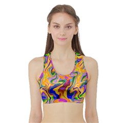 Ml-99 Sports Bra With Border by ArtworkByPatrick