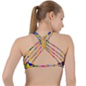 ML-99 Criss Cross Racerback Sports Bra View2