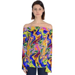 Ml-99 Off Shoulder Long Sleeve Top by ArtworkByPatrick