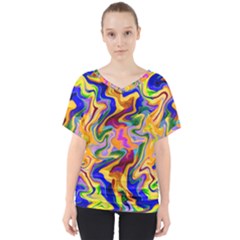 Ml-99 V-neck Dolman Drape Top by ArtworkByPatrick