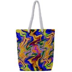 Ml-99 Full Print Rope Handle Tote (small) by ArtworkByPatrick