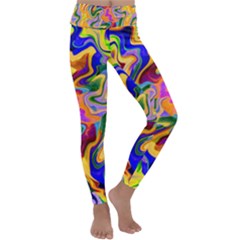 Ml-99 Kids  Lightweight Velour Classic Yoga Leggings