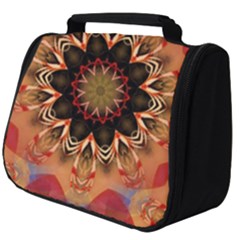 Abstract Kaleidoscope Design Full Print Travel Pouch (big)