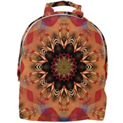 Abstract Kaleidoscope Design Mini Full Print Backpack