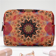 Abstract Kaleidoscope Design Make Up Pouch (medium)