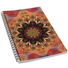 Abstract Kaleidoscope Design 5 5  X 8 5  Notebook