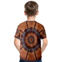 Abstract Kaleidoscope Texture Kids  Cotton Tee View2