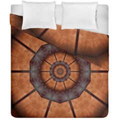 Abstract Kaleidoscope Texture Duvet Cover Double Side (california King Size) by Pakrebo