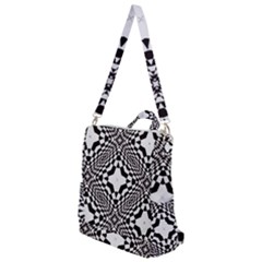 Tile Repeating Pattern Texture Crossbody Backpack