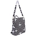 Tile Repeating Pattern Texture Crossbody Backpack View2