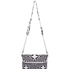 Tile Repeating Pattern Texture Mini Crossbody Handbag