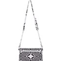 Tile Repeating Pattern Texture Mini Crossbody Handbag View2