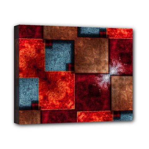 Abstract Depth Structure 3d Canvas 10  X 8  (stretched) by Pakrebo