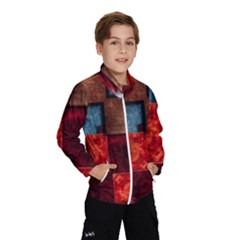 Abstract Depth Structure 3d Windbreaker (kids)