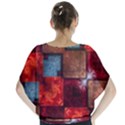 Abstract Depth Structure 3d Batwing Chiffon Blouse View2