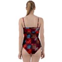 Abstract Depth Structure 3d Sweetheart Tankini Set View2