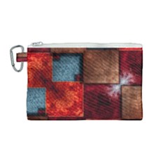 Abstract Depth Structure 3d Canvas Cosmetic Bag (medium) by Pakrebo