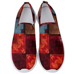 Abstract Depth Structure 3d Men s Slip On Sneakers by Pakrebo