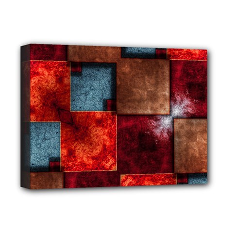 Abstract Depth Structure 3d Deluxe Canvas 16  X 12  (stretched)  by Pakrebo