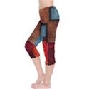 Abstract Depth Structure 3d Capri Leggings  View3