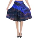 Landscape Sci Fi Alien World Flared Midi Skirt View1