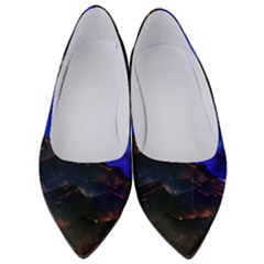 Landscape Sci Fi Alien World Women s Low Heels by Pakrebo