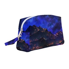 Landscape Sci Fi Alien World Wristlet Pouch Bag (medium)