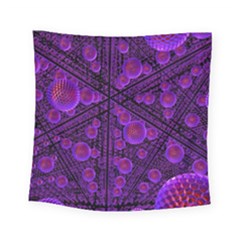 Spheres Combs Structure Regulation Square Tapestry (small)