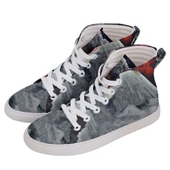 Mountains Scene Landscape Men s Hi-top Skate Sneakers by Pakrebo