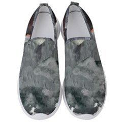 Mountains Scene Landscape Men s Slip On Sneakers