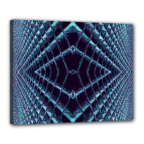 Sci Fi Texture Futuristic Design Canvas 20  X 16  (stretched) by Pakrebo