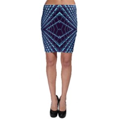 Sci Fi Texture Futuristic Design Bodycon Skirt by Pakrebo