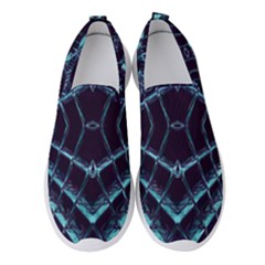 Sci Fi Texture Futuristic Design Women s Slip On Sneakers