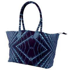 Sci Fi Texture Futuristic Design Canvas Shoulder Bag