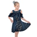 The Celtic Knot Kids  Shoulder Cutout Chiffon Dress View1