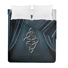 The Celtic Knot Duvet Cover Double Side (full/ Double Size) by FantasyWorld7