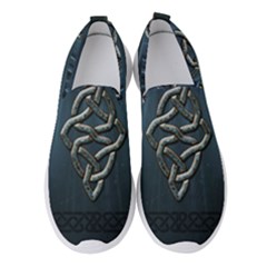 The Celtic Knot Women s Slip On Sneakers by FantasyWorld7