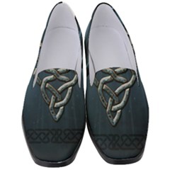 The Celtic Knot Women s Classic Loafer Heels by FantasyWorld7