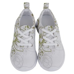 Flowers Background Leaf Leaves Running Shoes