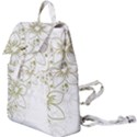 Flowers Background Leaf Leaves Buckle Everyday Backpack View1